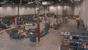 The assembly area of RDN Manufacturing