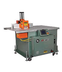Up-cut automatic traveling saws